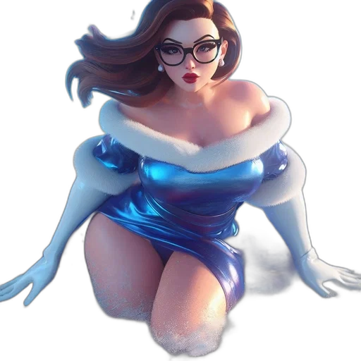 dress, concept art, fantasy art, comic book art transparent PNG cut-out
