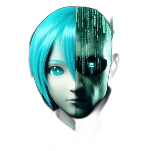 robot, face, mask, creature transparent PNG cut-out
