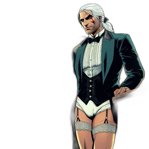 jacket, concept art, comic book art, inside transparent PNG cut-out