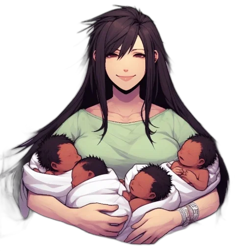 pixel art, concept art, anime, fantasy art transparent PNG cut-out