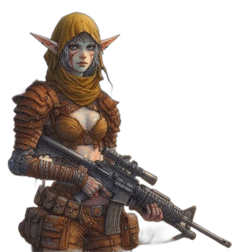 weapon, staff, concept art, fantasy art transparent PNG cut-out