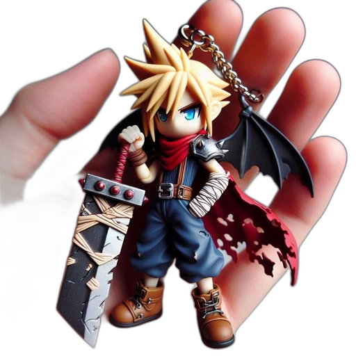 weapon, sword, 3d render, concept art transparent PNG cut-out