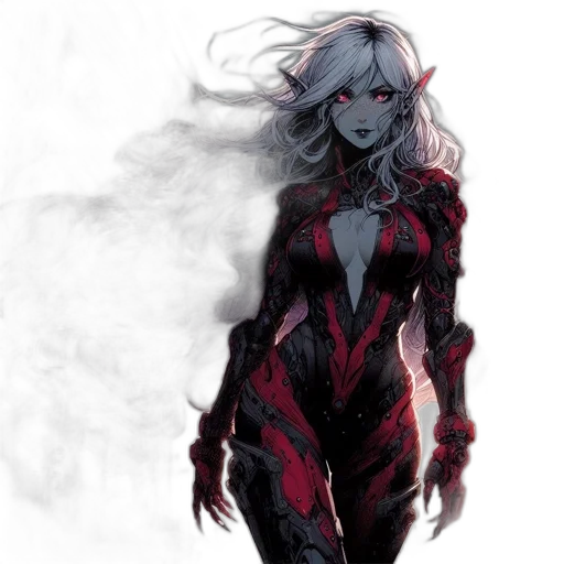 dress, robot, mask, concept art transparent PNG cut-out