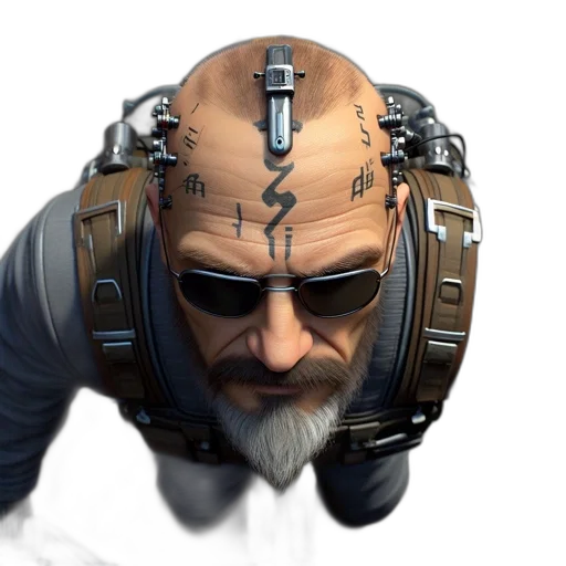 face, mask, robot, weapon transparent PNG cut-out