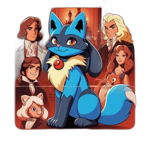 staff, animal, fantasy art, concept art transparent PNG cut-out