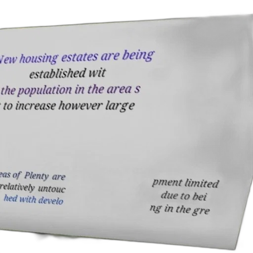 new, housing, estates, being transparent PNG cut-out