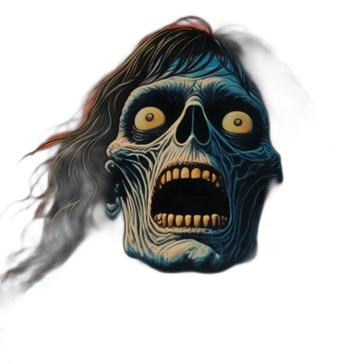 mask, face, creature, hair transparent PNG cut-out
