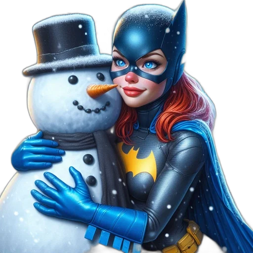 comic book art, concept art, cartoon, snow transparent PNG cut-out