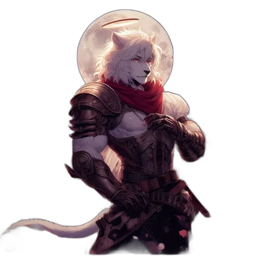 mask, dragon, sword, creature transparent PNG cut-out