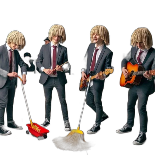 staff, cartoon, concept art, 3d render transparent PNG cut-out