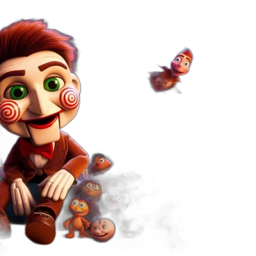 concept art, 3d render, cartoon, comic book art transparent PNG cut-out