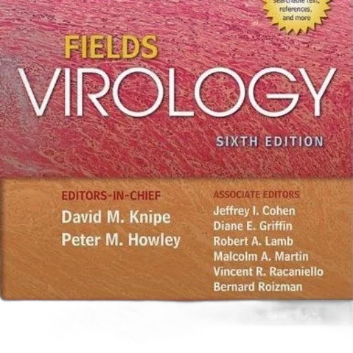 fields, virology, book, cover transparent PNG cut-out