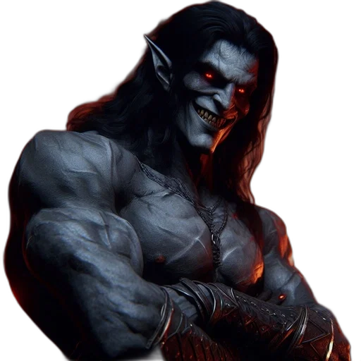 face, creature, fantasy art, concept art transparent PNG cut-out