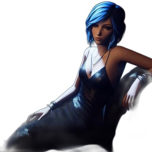 dress, face, concept art, fantasy art transparent PNG cut-out