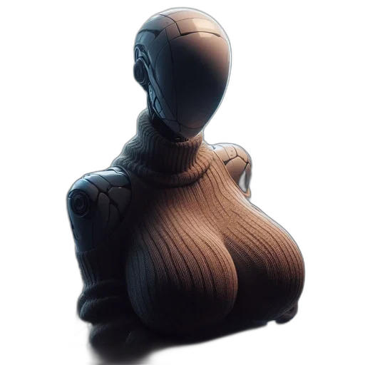 dress, robot, bottle, jacket transparent PNG cut-out