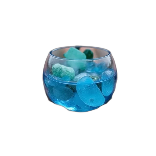 jewelry, furniture, 3d render, underwater transparent PNG cut-out