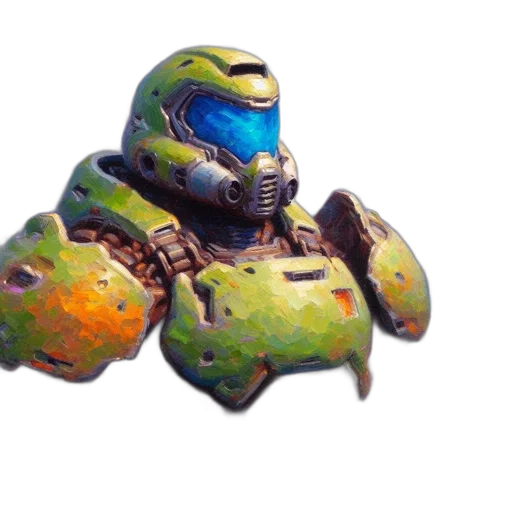 robot, weapon, creature, mask transparent PNG cut-out