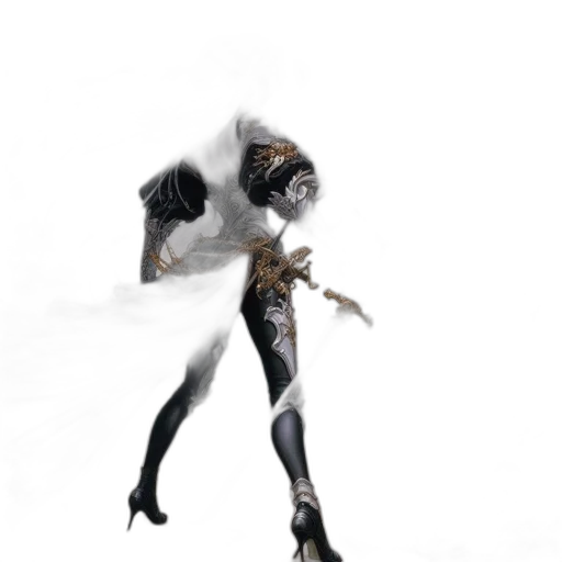 creature, staff, animal, mask transparent PNG cut-out