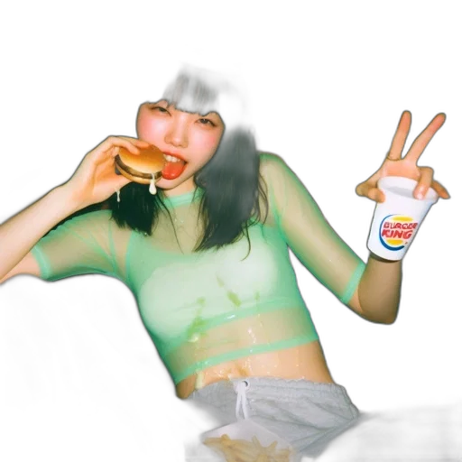 bottle, food, jacket, vaporwave transparent PNG cut-out