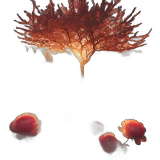 crown, tree, flower, hair transparent PNG cut-out
