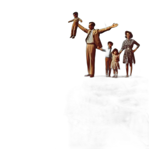 staff, umbrella, concept art, 3d render transparent PNG cut-out