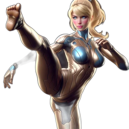 robot, concept art, comic book art, 3d render transparent PNG cut-out