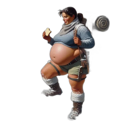 food, staff, weapon, jacket transparent PNG cut-out