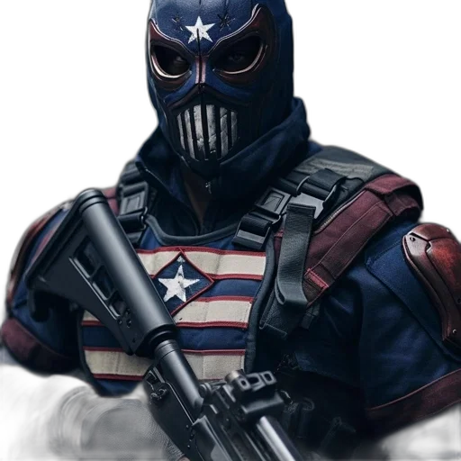 mask, weapon, comic book art, concept art transparent PNG cut-out