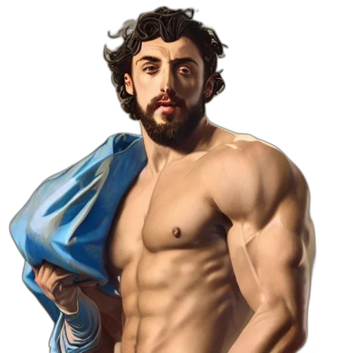 sword, photorealistic, fantasy art, oil painting transparent PNG cut-out