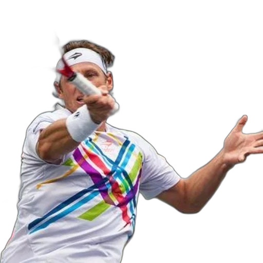 staff, tennis, player, action transparent PNG cut-out