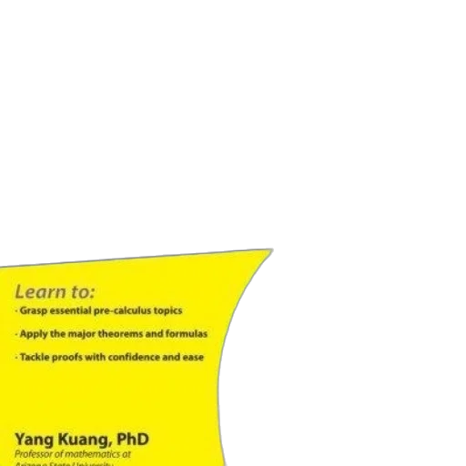pre-calculus, dummies, book, cover transparent PNG cut-out