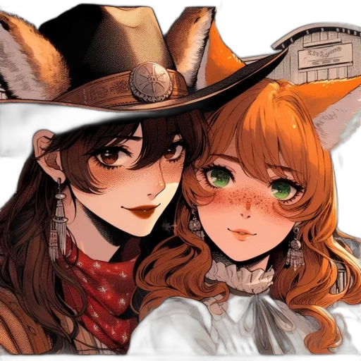 hat, mask, anime, watercolor transparent PNG cut-out