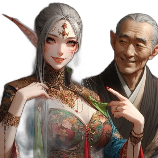 staff, dragon, fantasy art, concept art transparent PNG cut-out