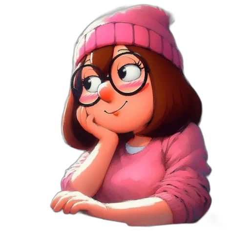 hat, jacket, face, dress transparent PNG cut-out