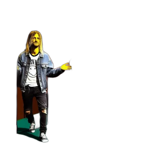 jacket, 3d render, pixel art, vaporwave transparent PNG cut-out