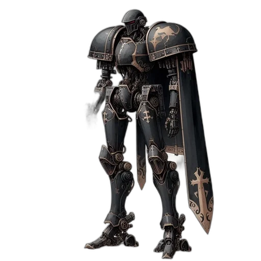 robot, sword, weapon, concept art transparent PNG cut-out
