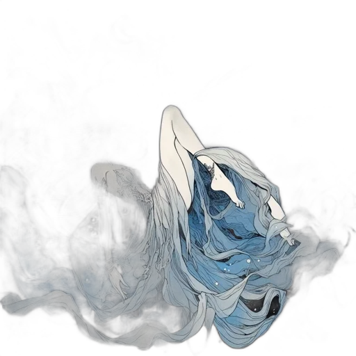 mask, dragon, creature, hair transparent PNG cut-out