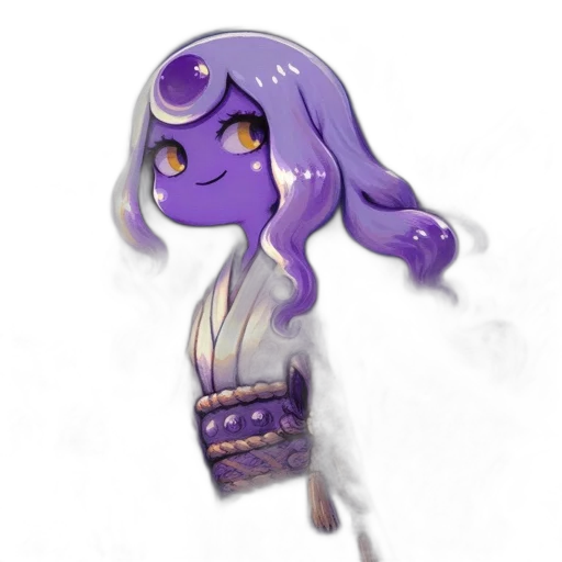staff, mask, creature, dress transparent PNG cut-out