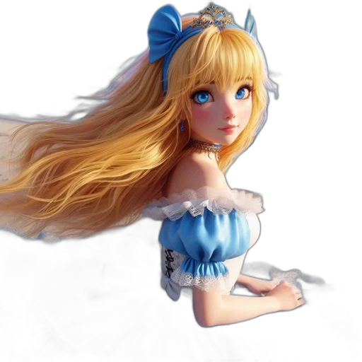 dress, 3d render, fantasy art, concept art transparent PNG cut-out