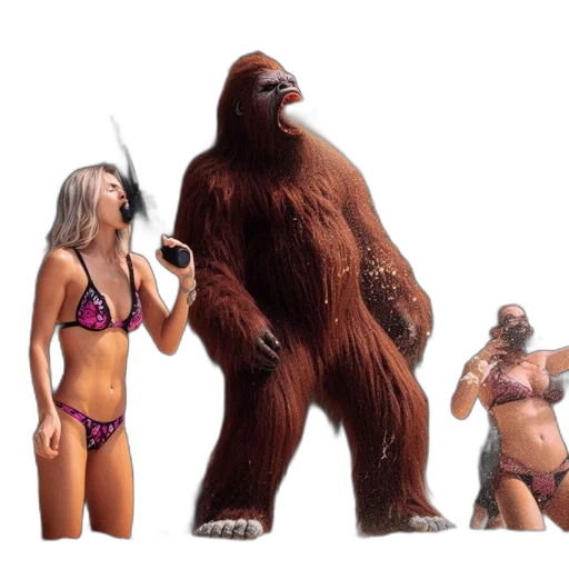 creature, animal, concept art, 3d render transparent PNG cut-out