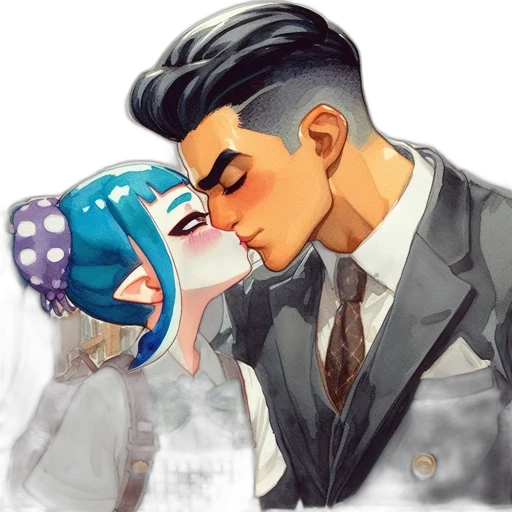 mask, comic book art, cartoon, anime transparent PNG cut-out