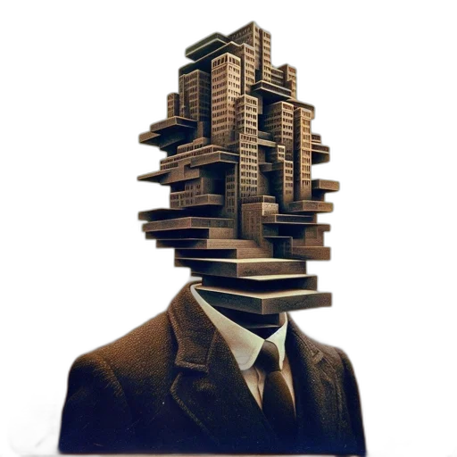 face, mask, building, robot transparent PNG cut-out