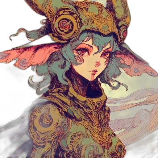 mask, dragon, hat, crown transparent PNG cut-out