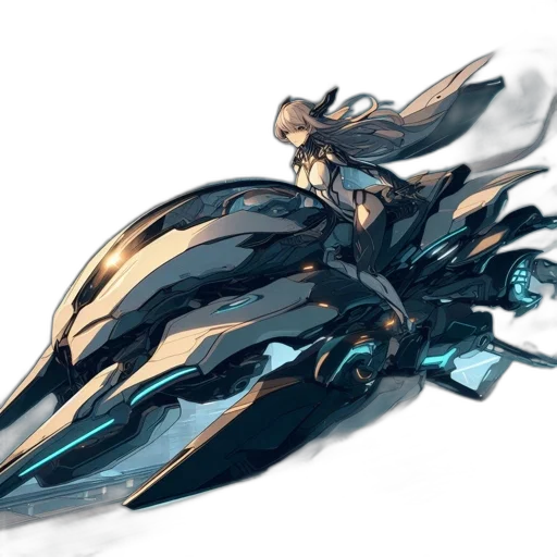 weapon, sword, dragon, hair transparent PNG cut-out