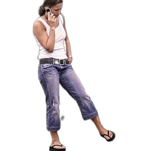 jewelry, woman, white, tank transparent PNG cut-out