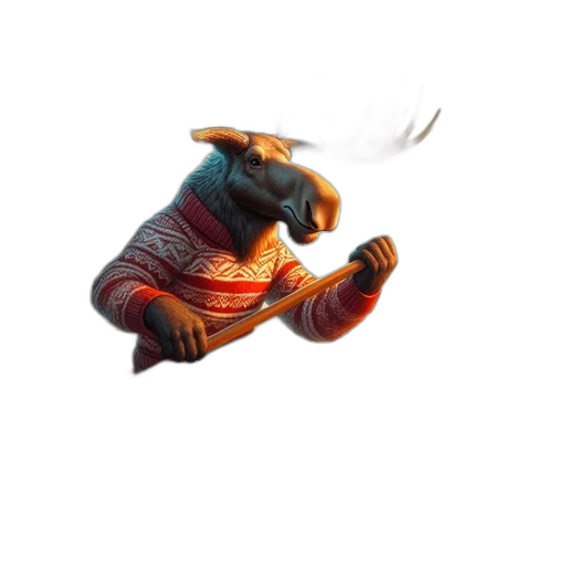 dragon, staff, creature, mask transparent PNG cut-out