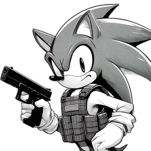 weapon, animal, jacket, concept art transparent PNG cut-out