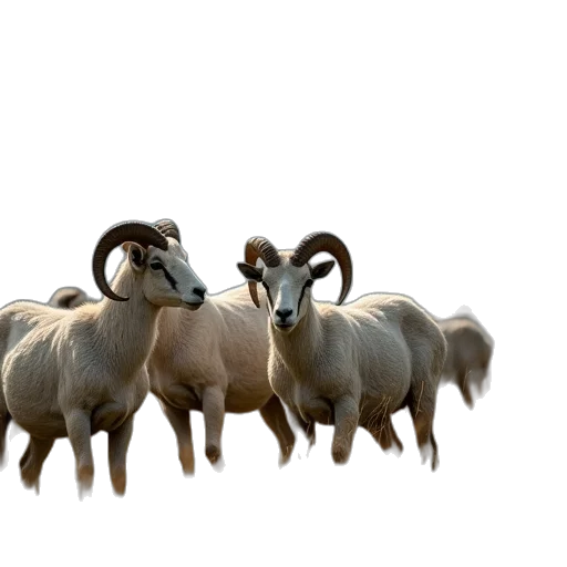 animal, 3d render, concept art, photorealistic transparent PNG cut-out