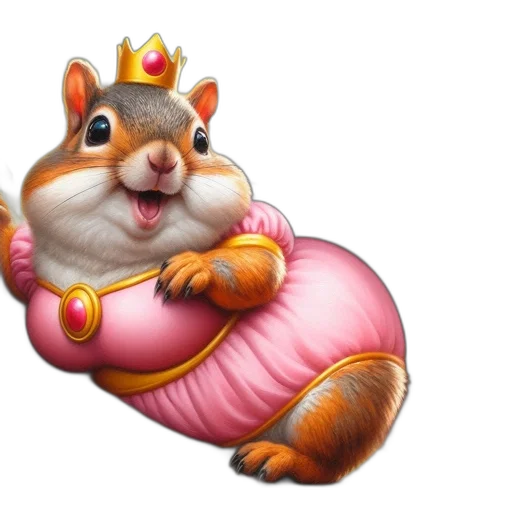 crown, animal, concept art, 3d render transparent PNG cut-out