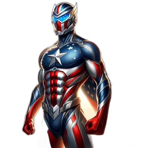 mask, comic book art, concept art, 3d render transparent PNG cut-out